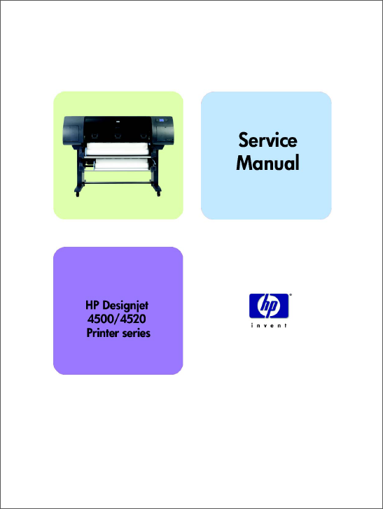 HP Designjet 4500 4520 Service Manual-1